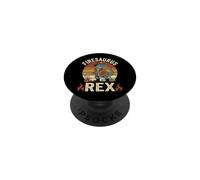 Firesaurus Rex Dinosaure Mignon Premier Intervenant T-Rex PopSockets PopGrip Adhésif