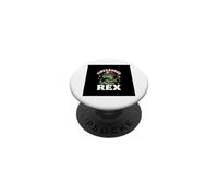 Firesaurus Rex Dinosaure Mignon Premier Intervenant T-Rex PopSockets PopGrip Adhésif