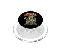 Firesaurus Rex Dinosaure Mignon Premier Intervenant T-Rex PopSockets PopGrip pour MagSafe