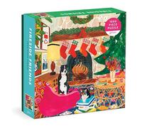 Galison Puzzle Fireside Friends – 1000 pièces – boîte carrée