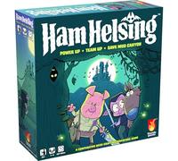 Fireside Games | Ham Helsing | Jeu Coopératif De Deck Crafting avec Améliorations Transparentes Villains Lieux Et Stratégie D Équipe | 1 À 4 Joueurs | 60 À 90 Minutes