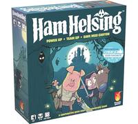 Fireside Games | Ham Helsing | Jeu Coopératif De Deck Crafting avec Améliorations Transparentes Villains Lieux Et Stratégie D Équipe | 1 À 4 Joueurs | 60 À 90 Minutes