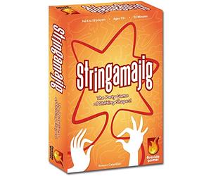 Fireside Games Stringamajig | Creative Party Game of Drawing with String | Fast-Paced Charades Meets Pictionary | Family & Adults | 2-10 Players | Ages 13+