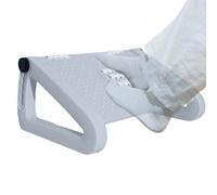 Firesta réglable sous le bureau - Tabouret de pied de jeu, rouleaux de massage manuels sur pied | Coussin de support de jambes, football réglable à 6 hauteurs avec massage au rouleau, repose-pieds