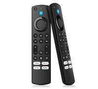 Firestick Télécommande de rechange compatible avec tous les Smart TV Fire Insignia Omni QLED Cube HD TV Stick (2e/3e génération Lite 4K Max) Smart TV (3e génération) avec contrôleur vocal