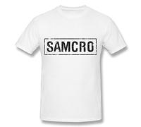 Fireti Passion Men's Samcro T-Shirt White XX-Large