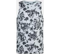 Firetrap All Over Print Muscle Vest Écru XL Male