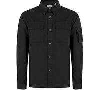 Firetrap Andor Cotton Long Sleeve Utility Overshirt Noir M Male