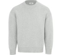 Firetrap Crew Neck Sweater Knitted Jumper Men Gris clair S Male