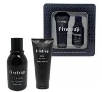Firetrap For Him Coffret cadeau Eau de toilette 75 ml et gel douche 100 ml, collection de parfums pour homme, noir
