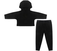 Firetrap Infant Girls 2Pc Jogger Set Noir 6-7 ans Female
