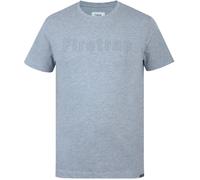 Firetrap Large Logo T-Shirt Mens Marl gris XL Male