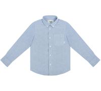 Firetrap Long-Sleeve Oxford Shirt Blue Oxford 11 - 12 ans Male