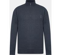 Firetrap Men's 1/4 Zip Fleece Charbon Marl M Male