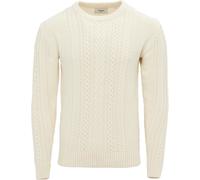 Firetrap Mens Cable Knit Jumper Écru L Male