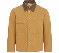 Firetrap Men's Cotton Long Sleeve 4 Pocket Overshirt Jaune 2XL Male