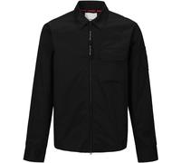 Firetrap Men's Essential Cotton Long Sleeve Zip Overshirt Noir M Male