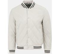 Firetrap Pu Quilt Jacket Mens Blanc XXS Male
