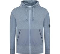 Firetrap Hybrid Full Zip Hoodie Mens Marl gris M Male