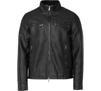Firetrap Faux Leather Jacket Mens Noir M Male