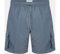 Firetrap Men's Navy Cargo Shorts Gris M Male