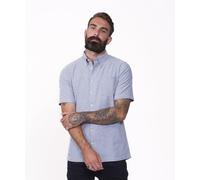 Firetrap Short Sleeve Shirt Mens Bleu S Male