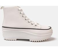 Firetrap Platform Hi Top Ladies Trainers Blanc 5 (38) Female