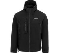 Firetrap Windproof Hooded Long Sleeve Windbreaker Noir L Male