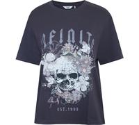 Firetrap Grunge Regular Fit T-Shirt Crâne 12 (40) Female