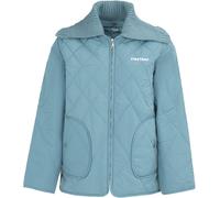 Firetrap Women's Long Sleeve Hip Length Quilted Jacket Bleu 8 (36) Female