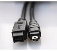 Firewire Câble Haute Vitesse Dv Vers Firewire 800 1394B 800-400 Ieee 9 Broches Mâle Vers 4 Broches Mâle 1,8 M Pour Mac Pro, Macbook Pro, Mac Mini, Imac Pc, Appareils Photo Numériques, Slr[X2634]