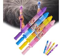 Firework Water Gun, New Romantic Fireworks Style Water Spray Toy for Couples, Fireworks Waters Spray Toy, High Pressure Pull-Out Sprinkler Sprays Toys for Bathing, Pool, Party (4Mix)