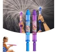 Firework Water Gun, Thrilling Water Fireworks Toys, Firework Effect Squirt Guns, Long Range Shootings Nighttime Fun, High Pressure Spray Ideal, Outdoor Toys for Kids Boys Girls Adults(Blue+Purple)