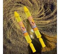 Firework Water Spray Gun - Mise à niveau 2025 avec design romantique de feu d'artifice, buse plus fine pour un jet d'eau précis, pour piscine, salle de bain, fête et plaisir en plein air (2 pièces-A)