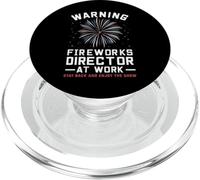Fireworks Director at Work USA 4 Juillet Pyrotechnics PopSockets PopGrip pour MagSafe