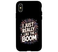 Fireworks Director Firework I Just Really Like The Boom Coque pour iPhone X/XS