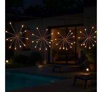 Lumisky Guirlande solaire FIREWORKS STRING LIGHT micro-LED Beige plastique 4,2 m