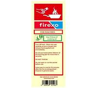Firexo Panneau pour sachet d'extinction d'incendie - Panneaux photoluminescents pour sachets d'incendie pour cuisines et restaurants - Panneau d'extincteur informatif pour la sécurité incendie
