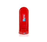 Firexo Support de Montage pour Extincteurs d'Incendie de 2 L, 6 L et 9 L-Support Single en fibre de verre rouge pour extincteur pour la maison, la cuisine et les bureaux-Convient à tous les extincteur
