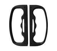 Firiorky 2pcs ABS Boxing Grips Reusable Fitness Boxing NS2 Game Controller (noir noir)