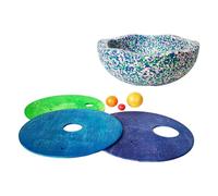 Firiorky Balance Training Game 3 Tailles Kids Sensory Toy Creative Educational Bel Maze Game pour la Formation de Concentration