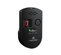Firlarm Detecteur de Gaz, Plug-in Alarme de Capteur de Fuite de Gaz LPG/Gaz Naturel/Charbon, Moniteur de Gaz Butane Méthane Propane avec Affichage Numérique pour la Maison, la Cuisine et Le Garage