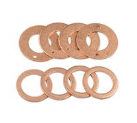 Firmusparts Lot de 4 joints d'injecteur de cylindre compatibles avec moteur Kubota V1902V1502 V1702
