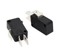 Firmusparts SZM-V16-FA-61 WB24X10103 Lot de 2 interrupteurs micro-ondes SZMV16FA61 946606 AH651389 AP3186054 EA651389 PS651389 Compatible avec micro-ondes GE JE1140BD001 JE116001 WD02 JE. 2160BF001