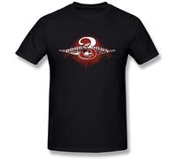 FIRS Men's 3 Doors Down Art Design Logo T Shirt Black Black L