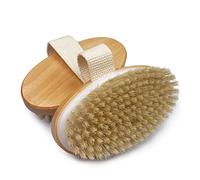 Firschoie 2 Pièces Brosse pour le corps de Massage, Brosse corporelle pour éliminer les peaux mortes, Utilisé pour améliorer circulation sanguine, réguler fonction lymphatique contre cellulite