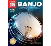 First 15 Lessons - Banjo Book/Online Media