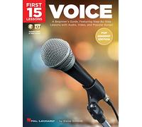 First 15 lessons - voice pop singers' edition +enregistrements online