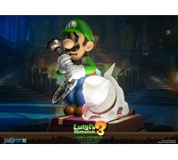 First 4 Figures Luigis Mansion 3 Luigi & Polterpinscher Statue 23 cm Édition Collector F4FLM03CO