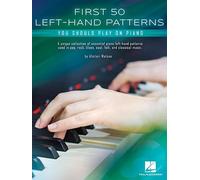 First 50 Left-Hand Patterns. Solo de Piano.